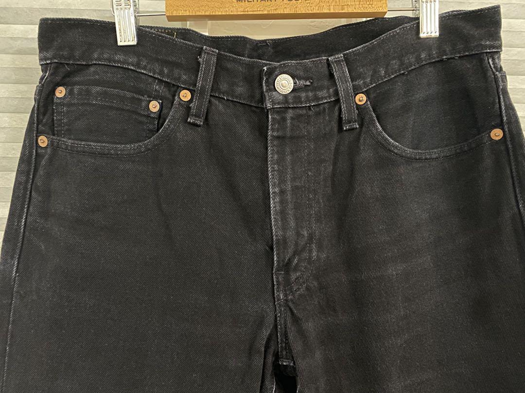 極上リーバイス 511 ブラックデニム BIG E アメリカ製 W32 L32