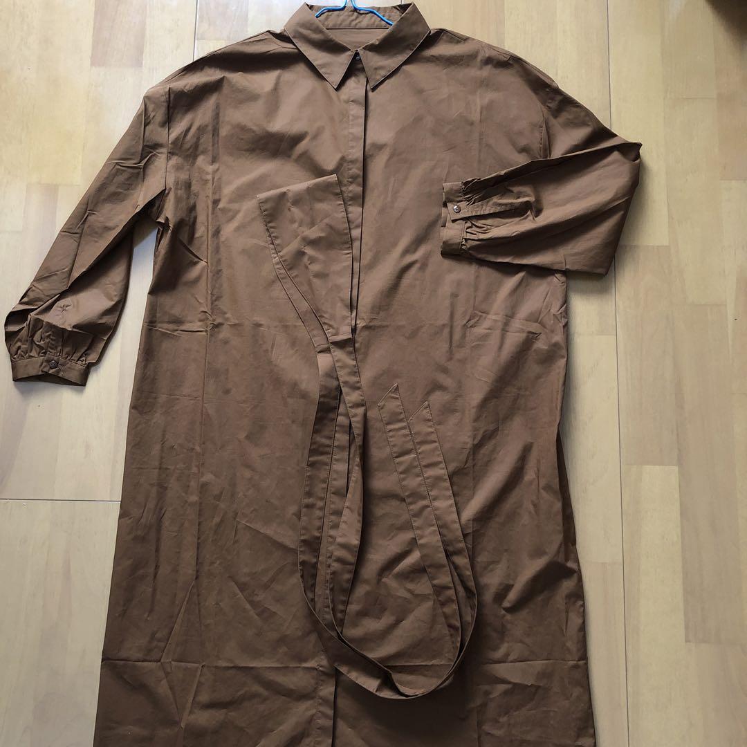 21人気の Fabiaロングシャツワンピース 未使用品 ロングワンピース Www Crosstainer Pe