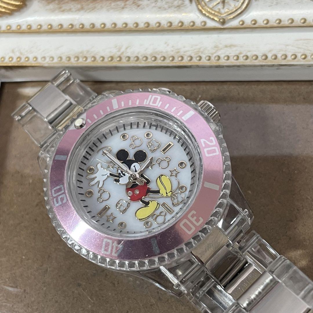 トップブランドのファッション ⭐️ミッキーマウス 85周年限定腕時計⭐️ オルゴール 替えベゼル 時計