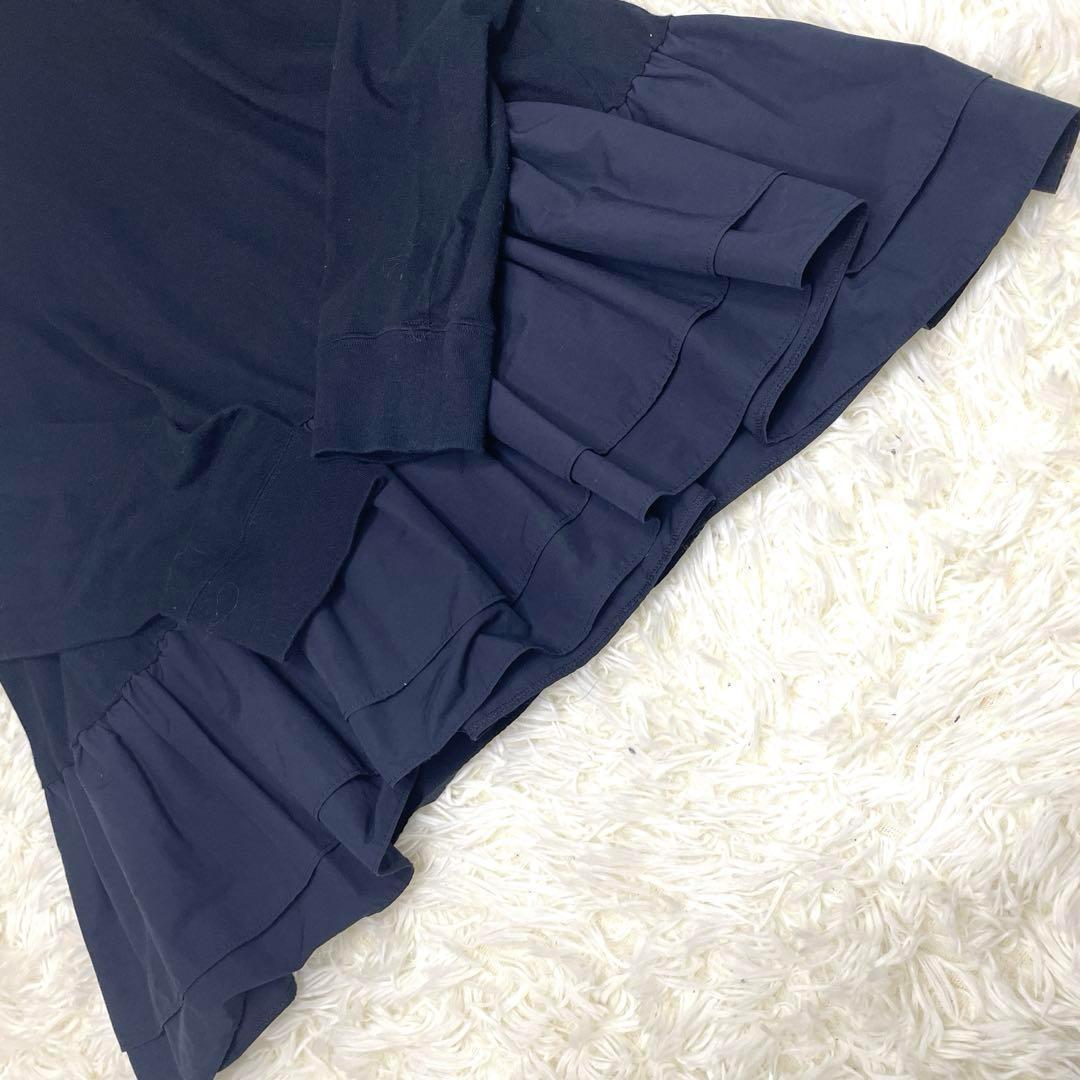 美品】yori ヨリ ティアード カットソー ブラウス チュニック 美品】yori ヨリ ティアード カットソー ブラウス チュニック