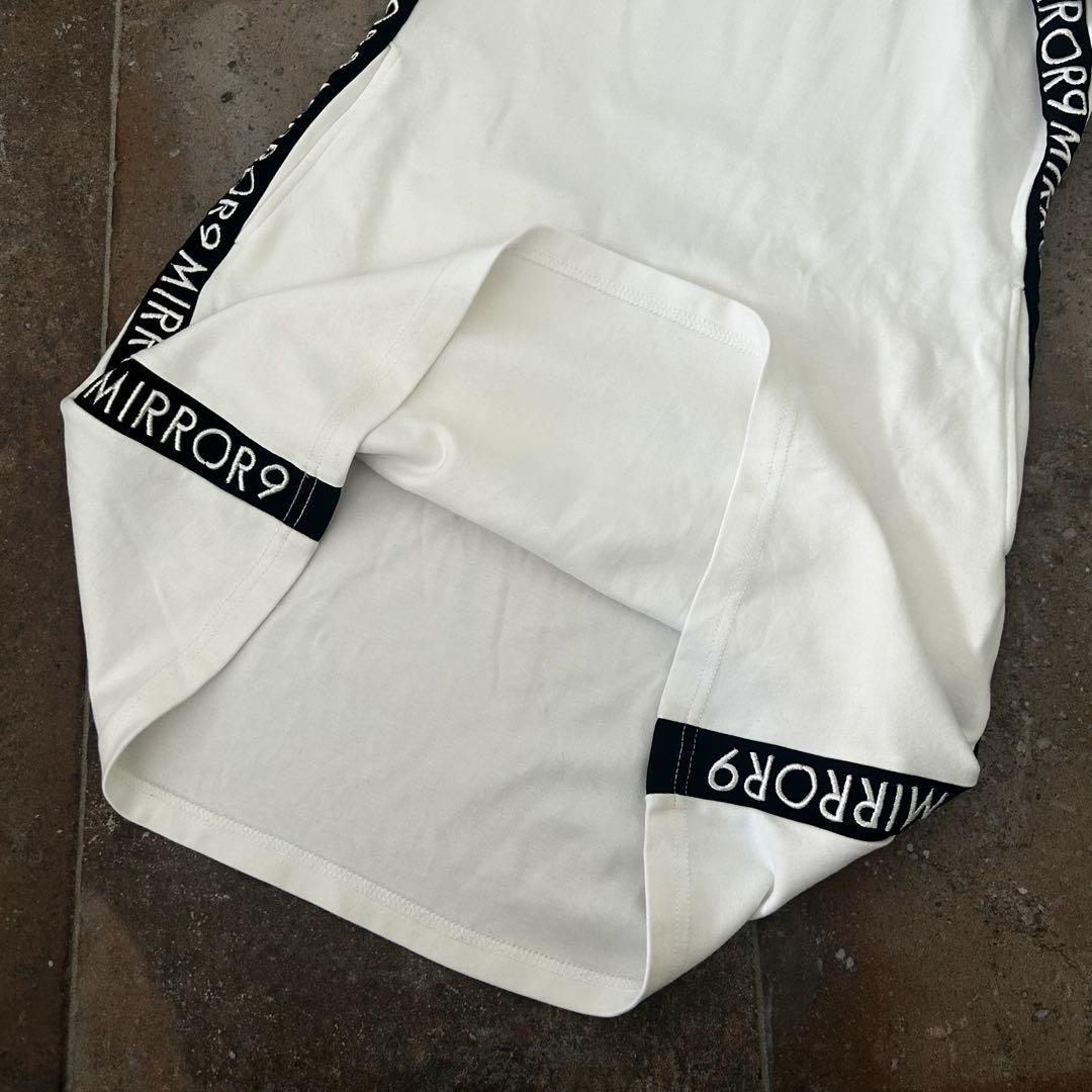 MIRROR9 Stretch Side line onepiece 半袖　ポロ