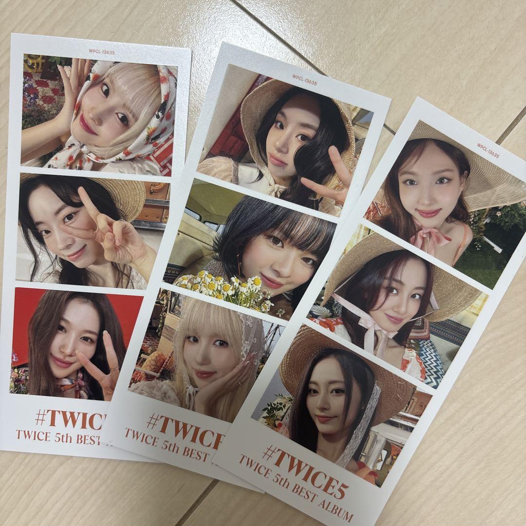 TWICE5 初回限定盤A 通常盤 セット アルバム A盤 トレカ