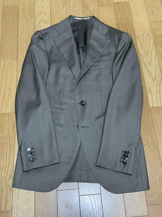 総額約13万円 SHIPS DORMEUIL 3ボタンスーツ 3ピース サイズM