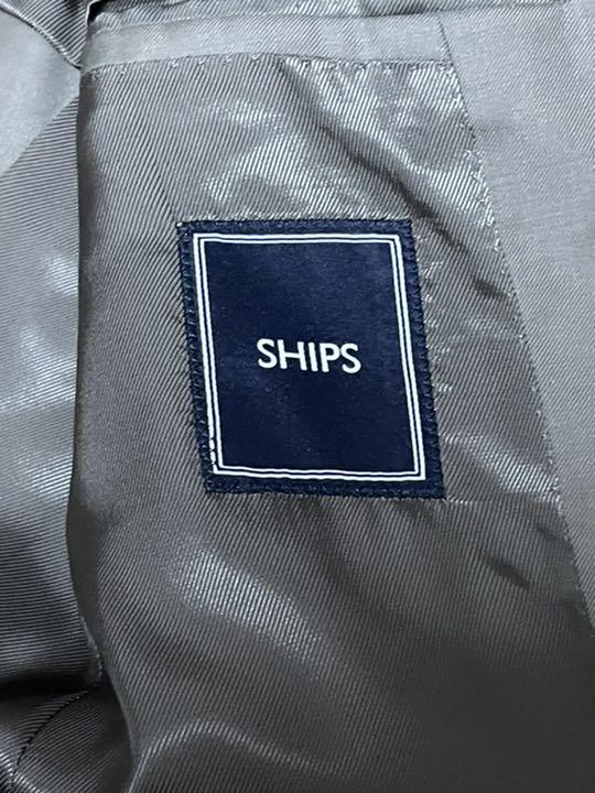 総額約13万円 SHIPS DORMEUIL 3ボタンスーツ 3ピース サイズM