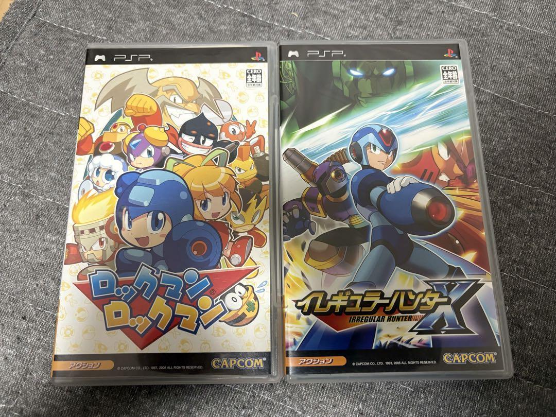 PSP ロックマンロックマン イレギュラーハンターX ロックマン