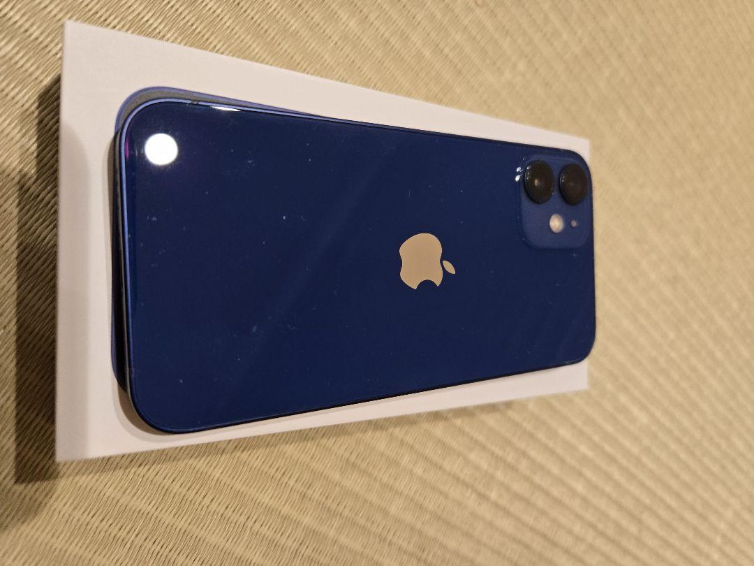 Apple iPhone 12 ブルー 本体 128gb sim フリー