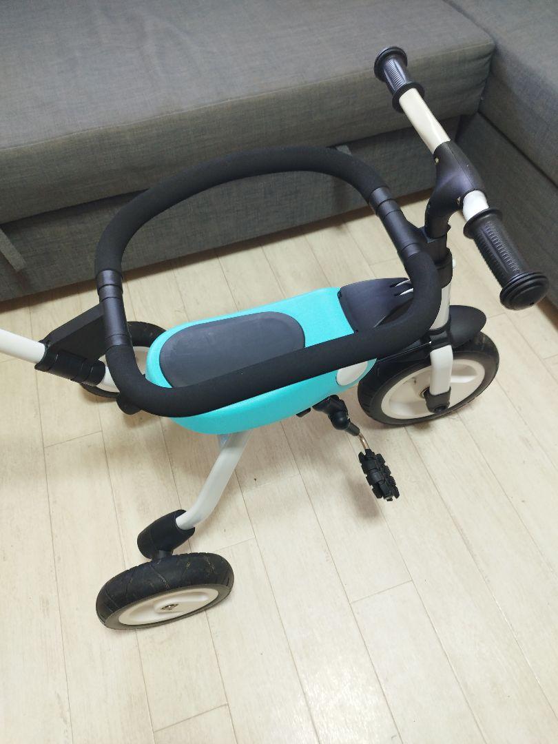 benebene ベネベネ 4way 三輪車 ブルー 折りたたみ