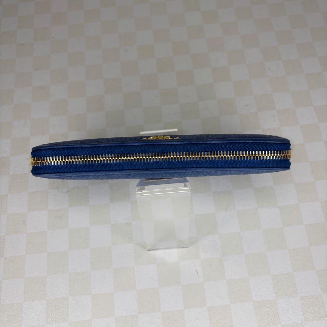 極美品　PRADA プラダ　財布　ラウンドファスナー　M55