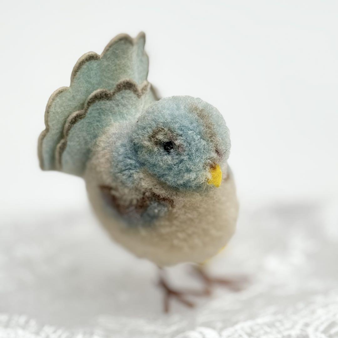 シュタイフ★Woolen Pigeon 6㎝★ぽんぽんピジョン/鳩/ハト シュタイフ☆Woolen Pigeon オールID's完品☆ぽんぽん鳩