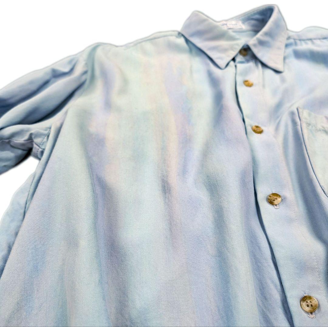 80-90s TORY BROS グラデーション レーヨンシャツ