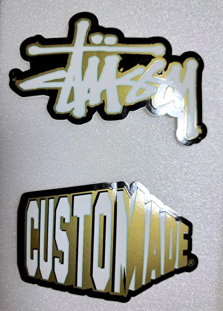 【激レア・新品】Stussy カスタムメイド 火炎瓶 T／白・M・正規品