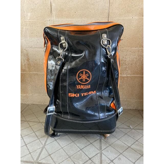 スキーバッグ　YAMAHA YAMAHA SKI TEAM ヤマハ スキーバッグ オレンジ ブラック