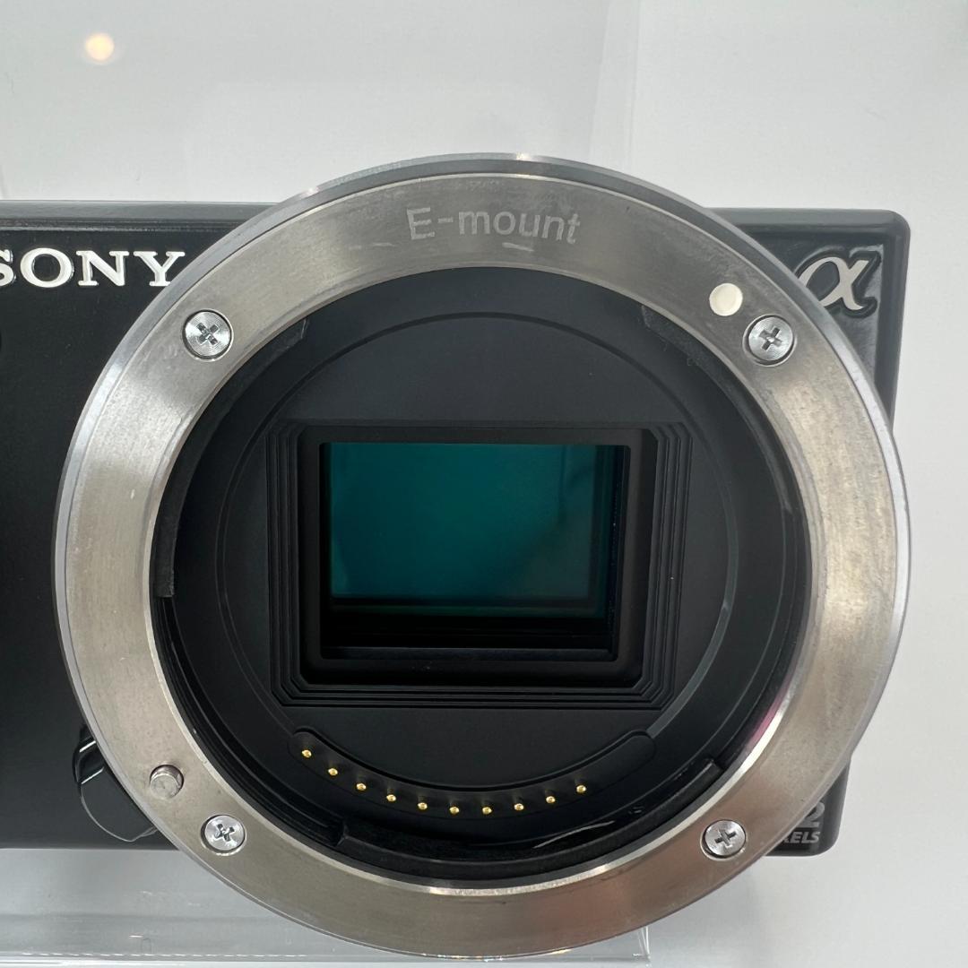 【美品】SONY ミラーレス一眼カメラ NEX-5 ブラック　バッテリー付