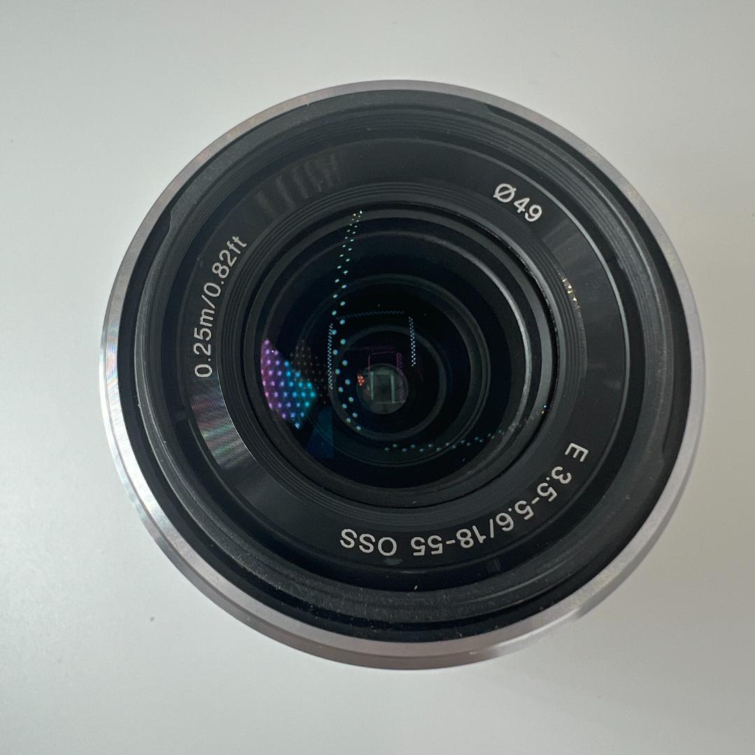 【美品】SONY ミラーレス一眼カメラ NEX-5 ブラック　バッテリー付