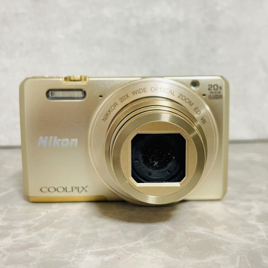 NIKON クールピクス S7000 ゴールド デジカメ デジタルカメラ 金