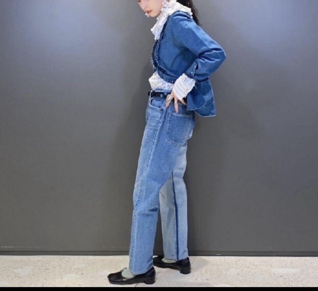 FUMIE TANAKA side frill shirts サイド フリル