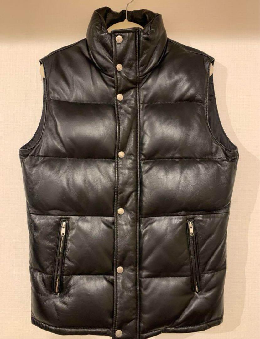 ALA 定価¥52500 レザーダウンベスト