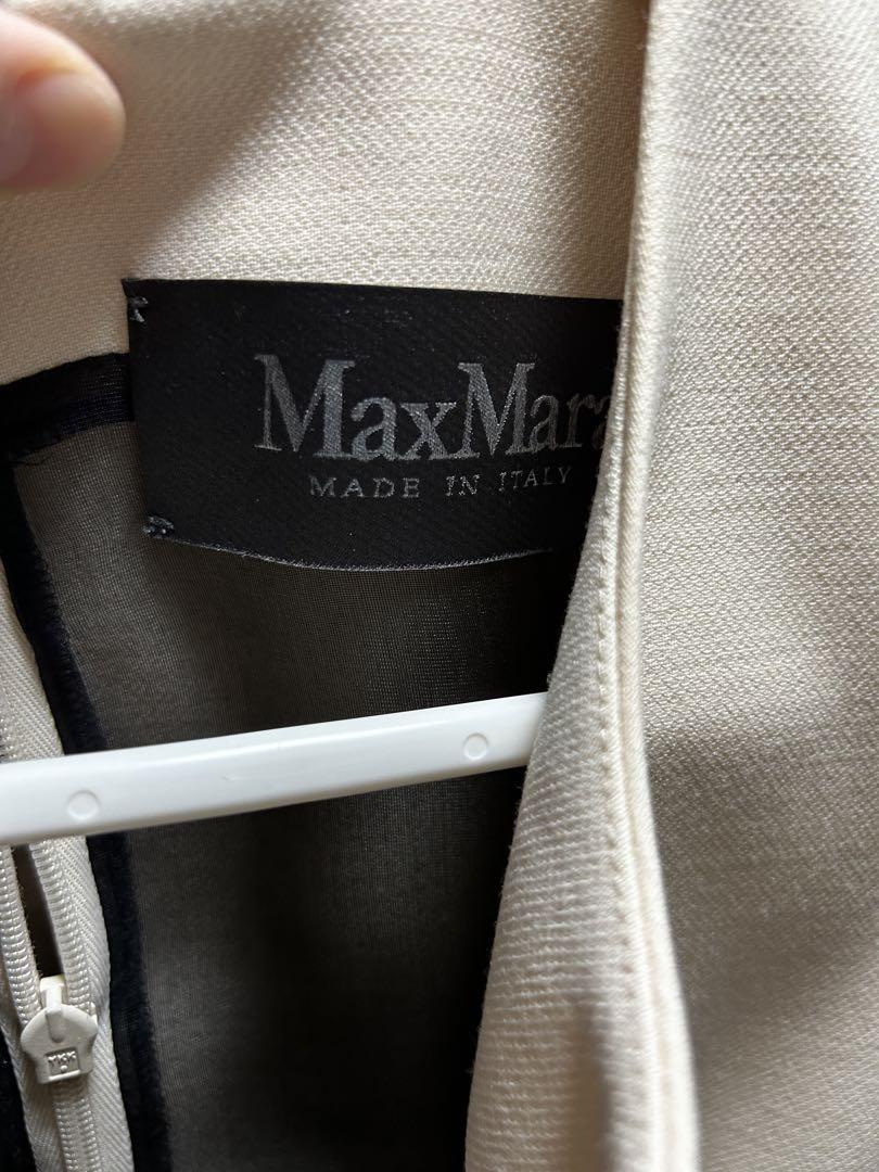 Max Mara ノースリーブひざ丈ワンピース