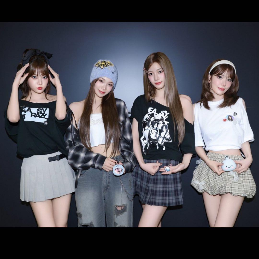 公式ファッションブランド通販サイト 新品未開封】 ルセラフィム アイドル Lサイズ フォトTシャツ HOT アイドル