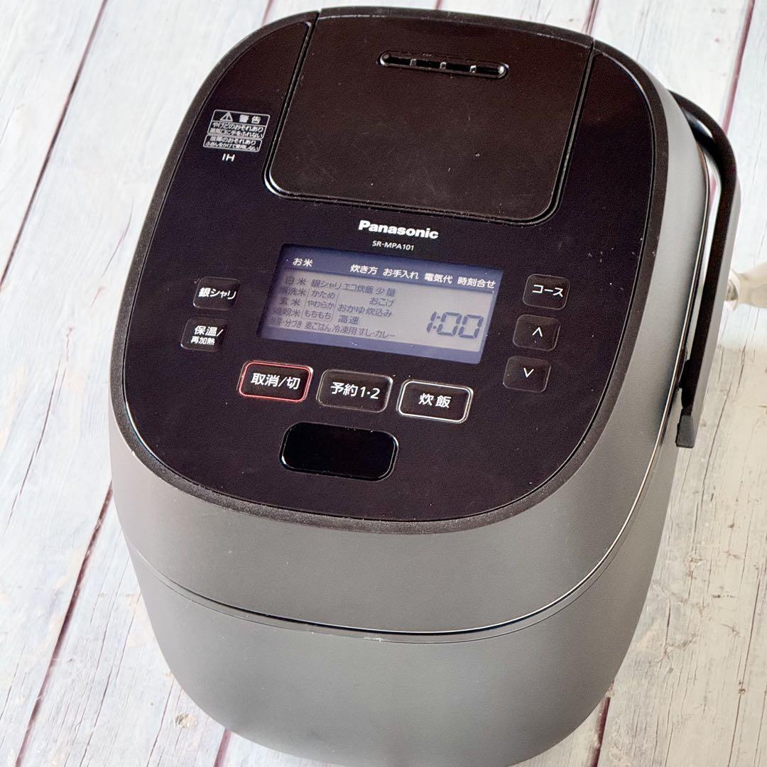Panasonic「SR-MPA101」可変圧力IH炊飯器 5.5合炊き - メルカリ