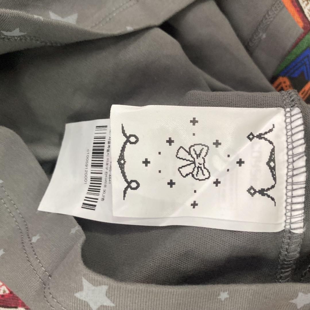 COYSEIO グレー 星柄 半袖Tシャツ - メルカリ