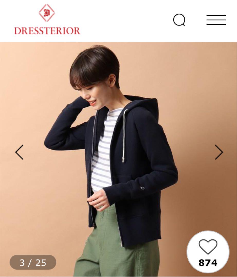 メルカリ Dressterior定番 吊裏毛 ジップアップパーカー ネイビー ドレステリア 6 500 中古や未使用のフリマ メルカリ Dressterior定番 吊裏毛 ジップアップパーカー ネイビー ドレステリア 6 500 中古や未使用のフリマ
