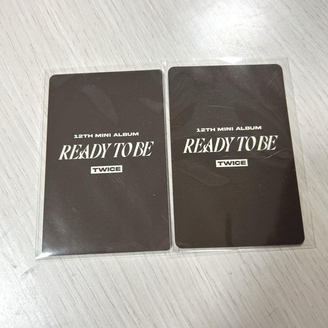 TWICE READYTOBE withmuuラキドロ【チェヨン·ツウィ】トレカ