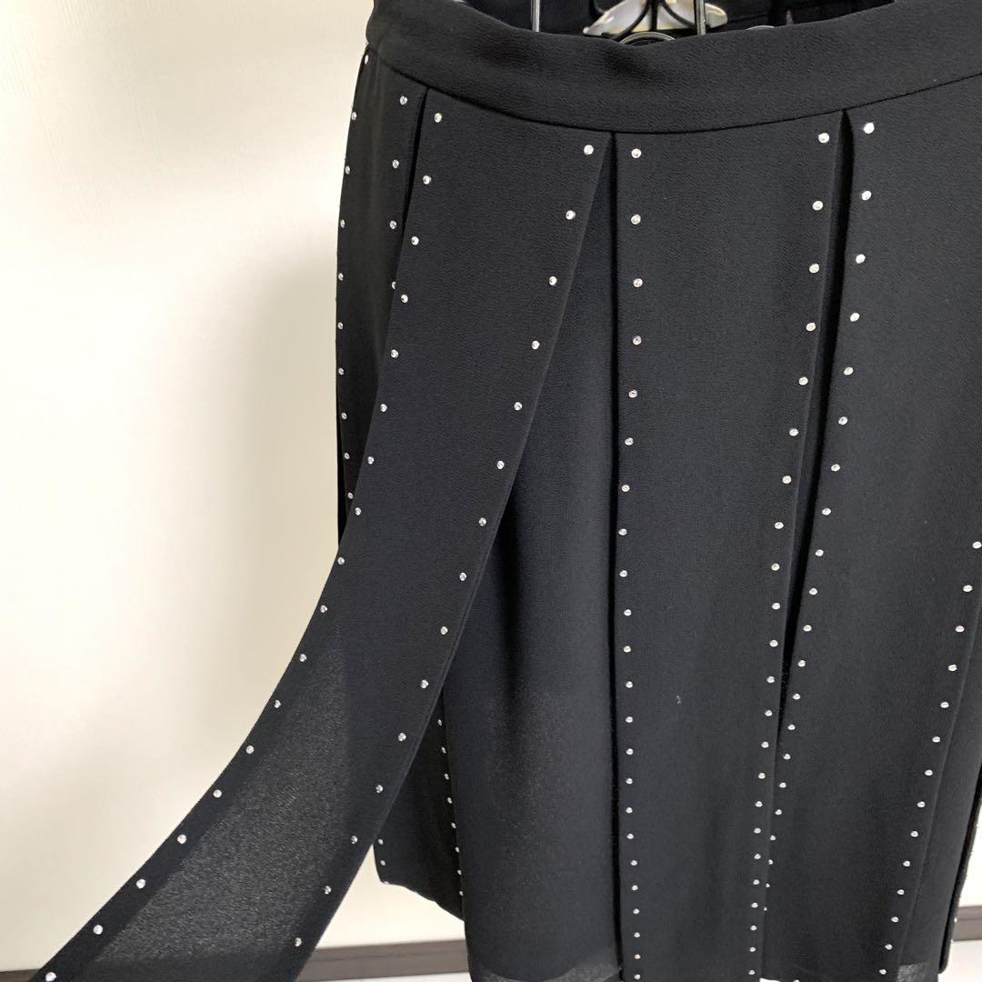 本命ギフト 美品 MICHAEL KORS マイケルコース スタッズ付きスカート