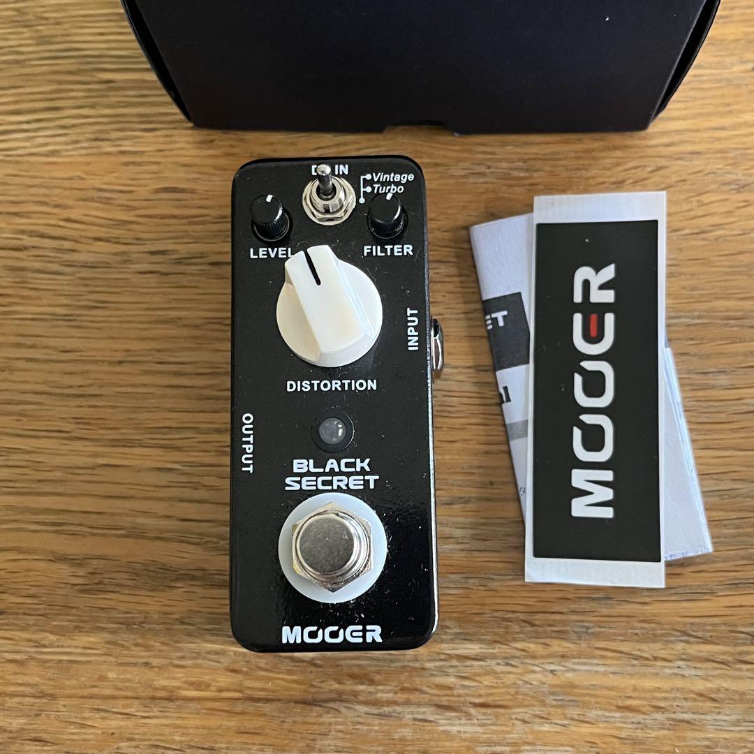 MOOER Black Secret Rat ディストーション