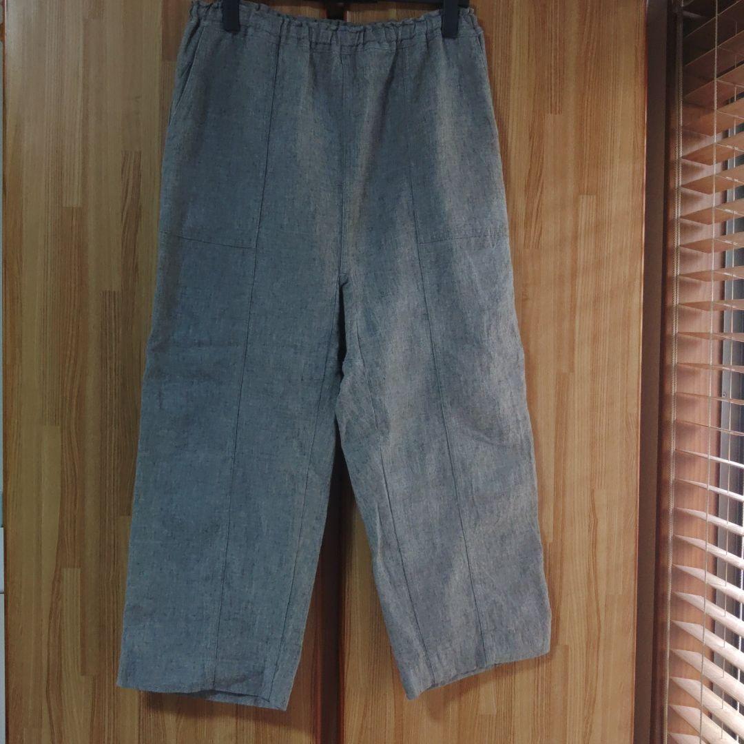 【美品】ヴェリテクール COPAINS 　リネンサルエルパンツ