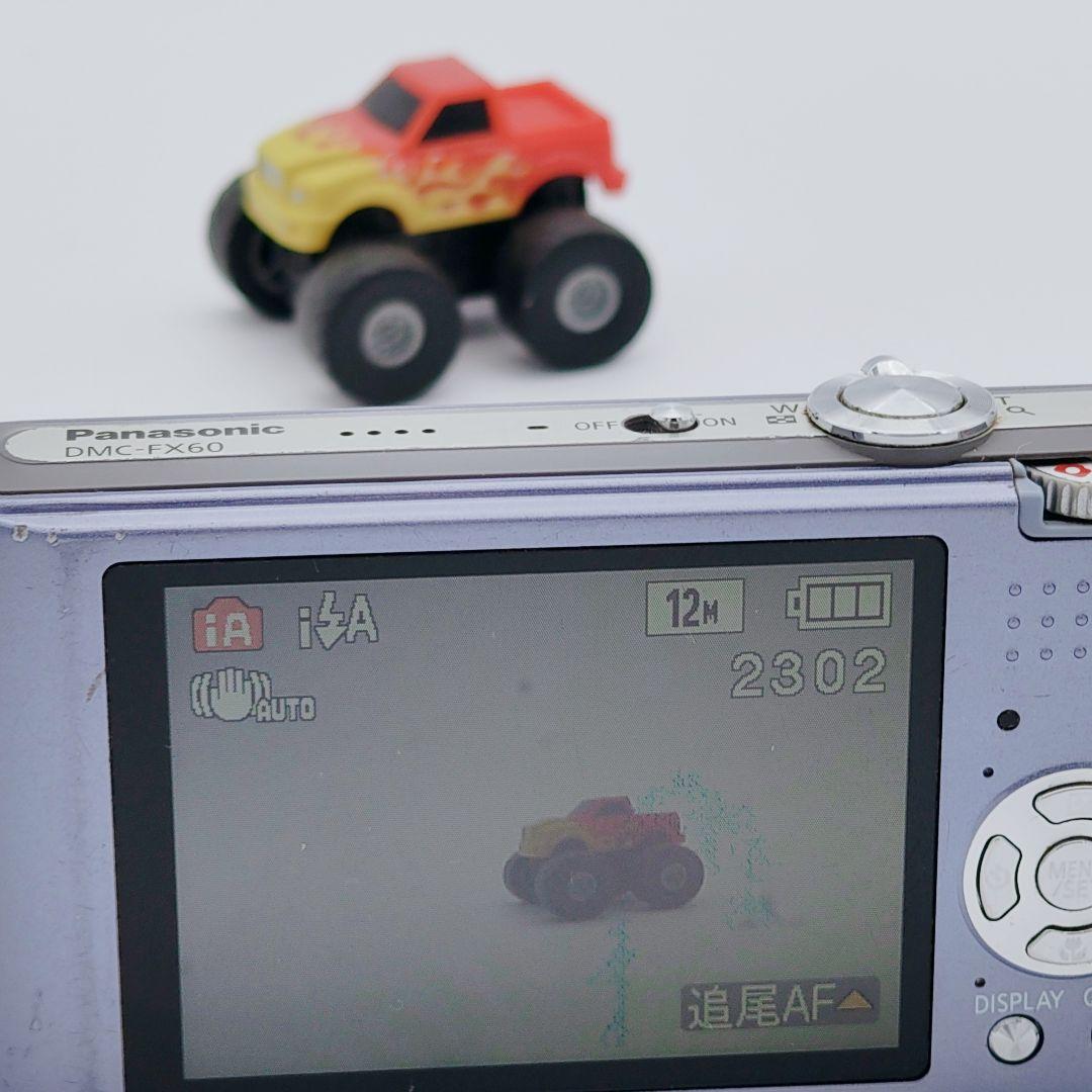 訳あり Panasonic LUMIX DMC-FX60 ラベンダーブルー - メルカリ