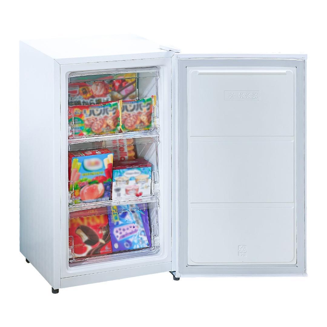冷凍庫 60L 省エネ 家庭用冷凍庫 冷凍ストッカー静音 コンパクト