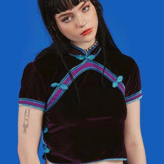 UNIF チャイナトップス ベロア