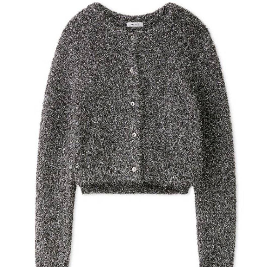 【美品】フェザーラメニットアンサンブル FRAY I.D 【美品】フェザーラメニットアンサンブル FRAY I.D