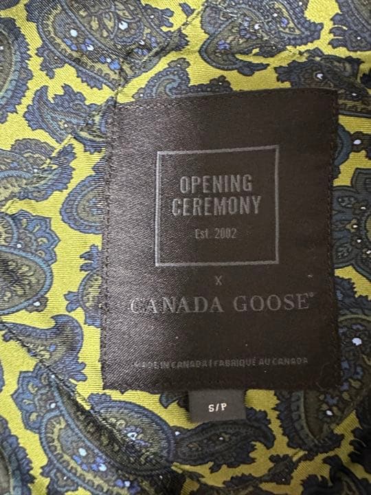 限定モデル　CANADA GOOSE × OPENING CEREMONY