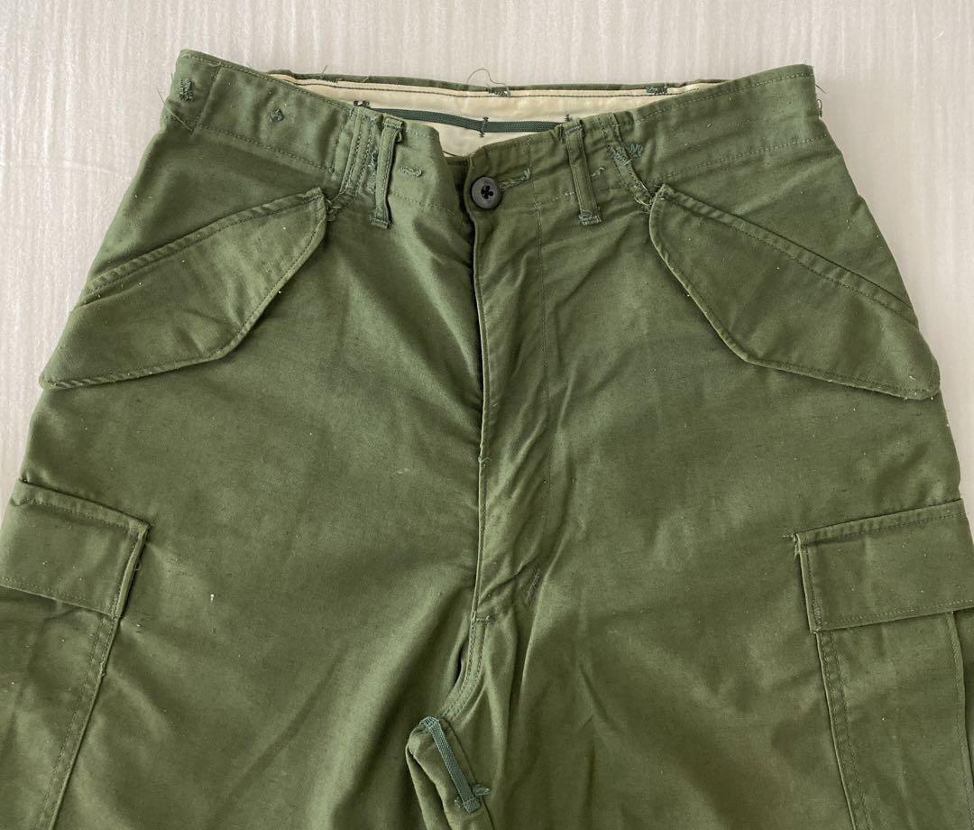 70s 米軍 U.S.ARMY M-65 フィールドカーゴパンツ オリーブ