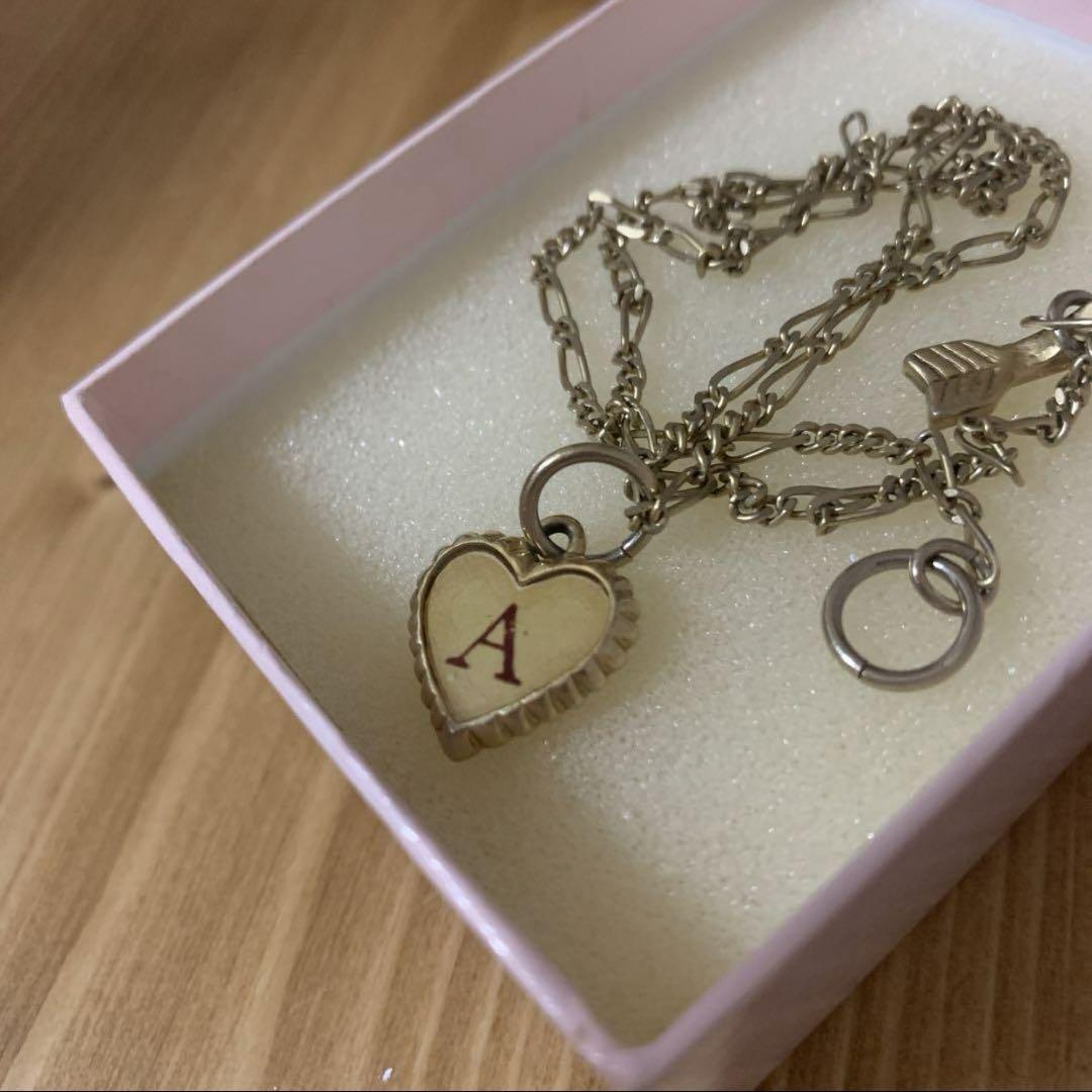 katie SWEET HEART ネックレス チャーム イニシャル ケイティ katie SWEET HEART ネックレス チャーム イニシャル ケイティ