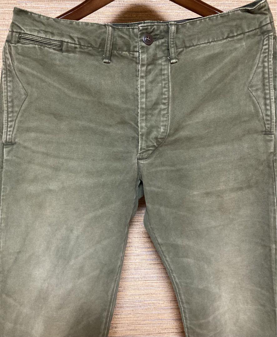 パンツ RRL moleskin officer trouser