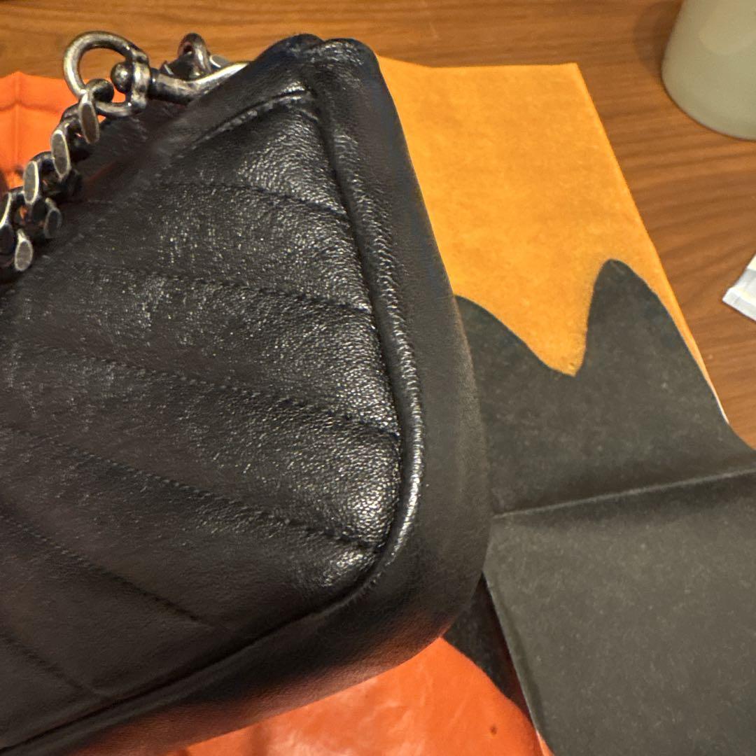 SAINT LAURENT レザー 2way ウォレット チェーンバッグ 値下げ