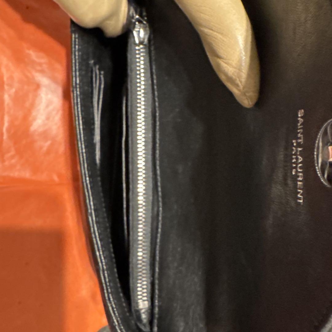 SAINT LAURENT レザー 2way ウォレット チェーンバッグ 値下げ