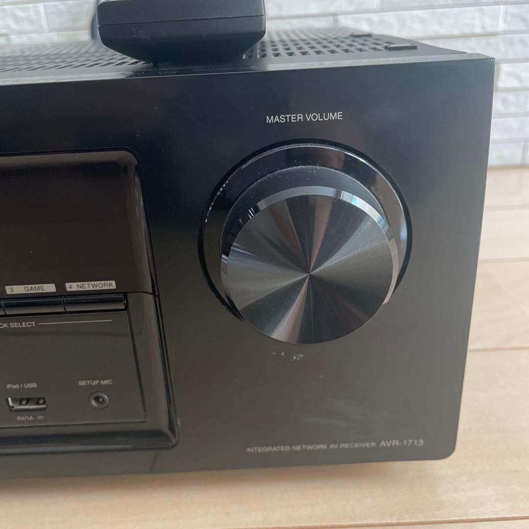 動作良好 DENON AVR-1713 AVサラウンドアンプ 動作良好 DENON AVR-1713 AVサラウンドアンプ