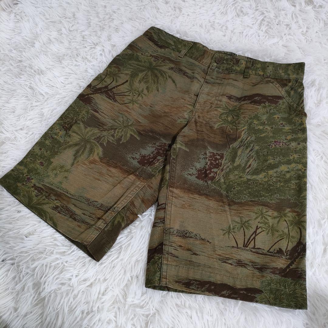 美品♪ A.P.C アーペーセー ショートパンツ ハーフパンツ 総柄 90s