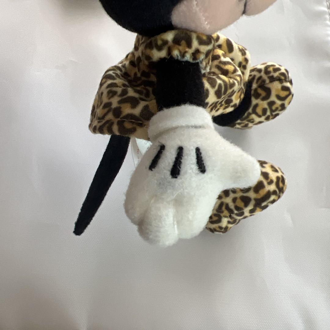 ヒョウ柄 ミニーマウス ぬいぐるみバッジ｜Yahoo!フリマ（旧