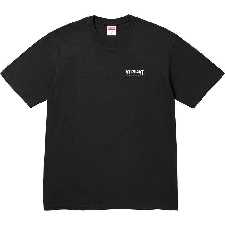 美中古 Supreme Thrasher Cross Tee 黒 L - メルカリ