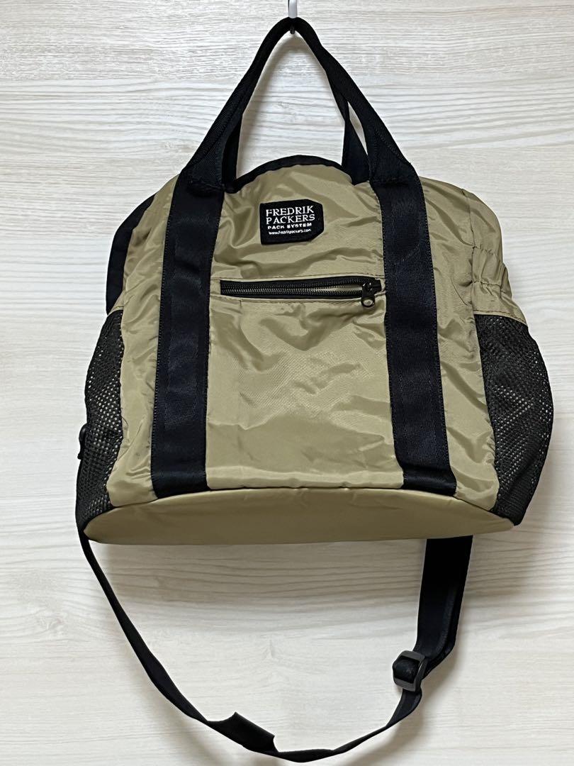 専用です！FREDRIK PACKERS バッグ ベージュ ナイロン