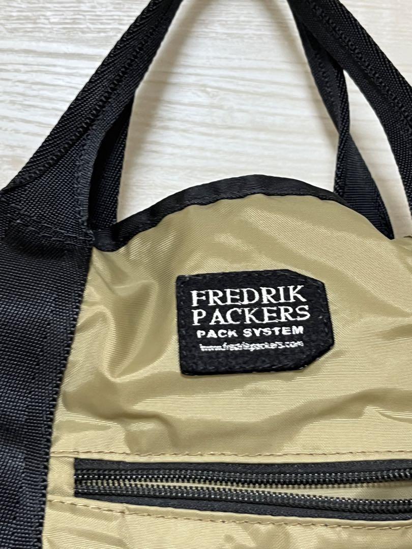 専用です！FREDRIK PACKERS バッグ ベージュ ナイロン