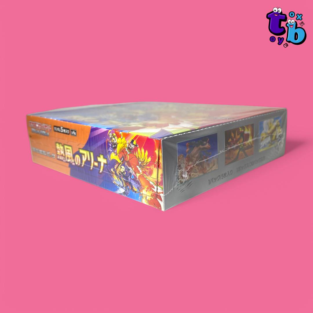 ポケモンカード【熱風のアリーナ 1box シュリンク付き】