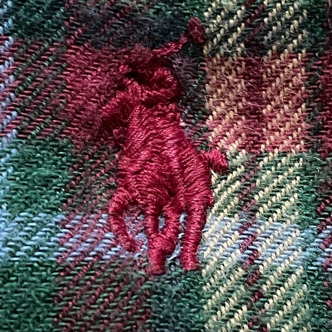 【美品】ポロラルフローレン ネルシャツ チェック 現行タグ M相当