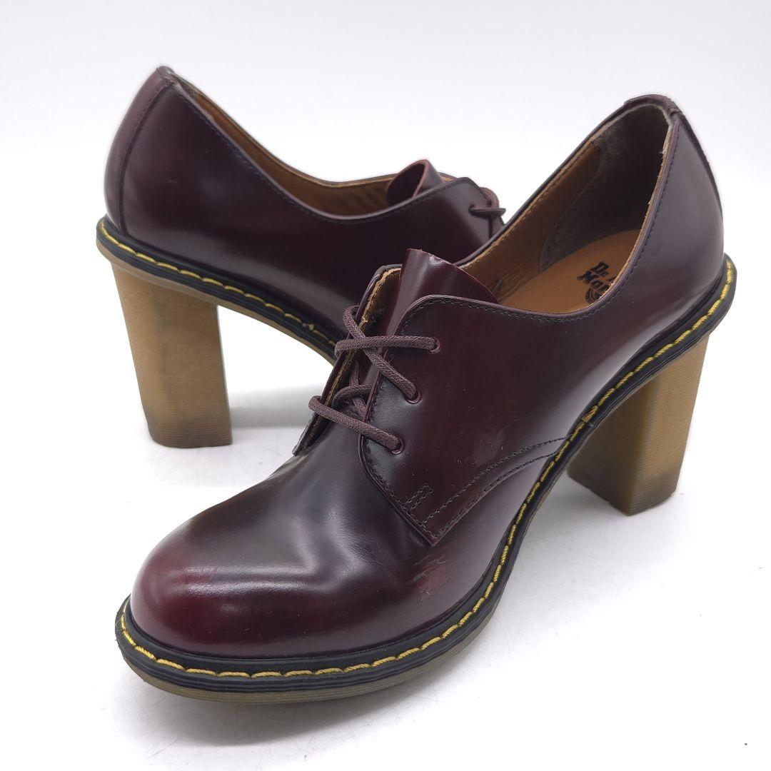 Dr.Martens JINELLE ドクターマーチン レザー チャンキーヒール