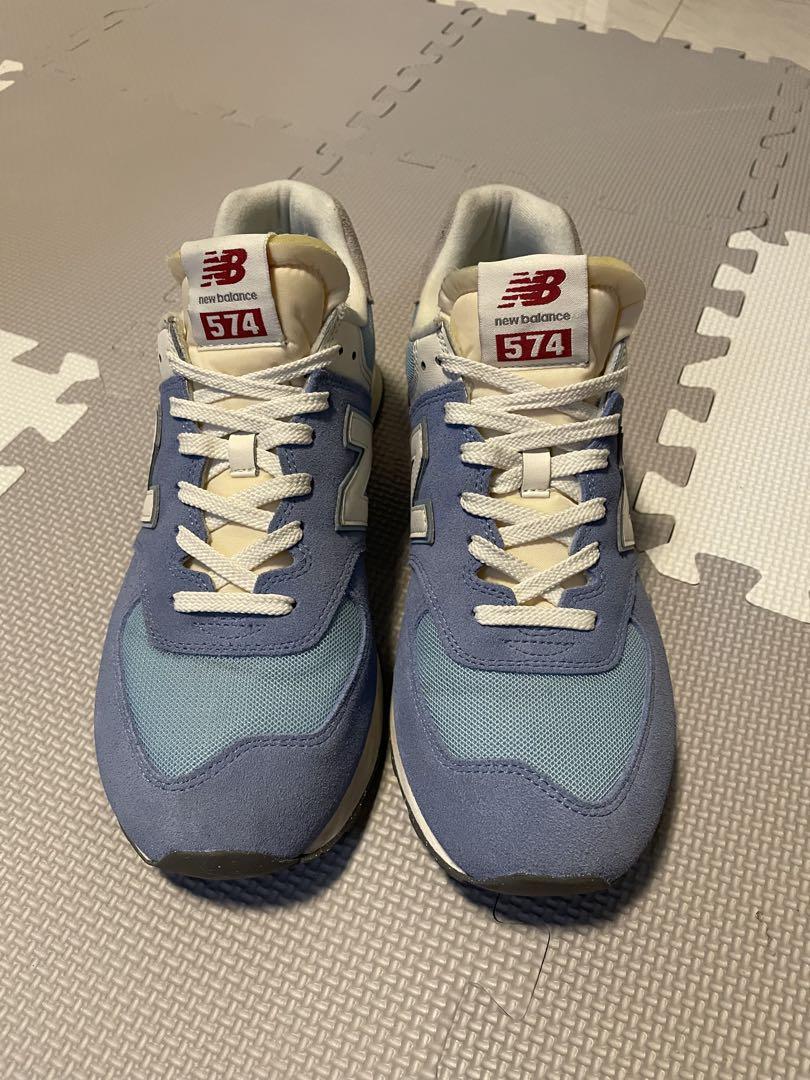 New Balance 574 ブルー スニーカー(箱無し)